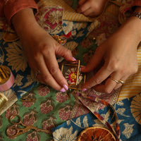 Mini-Rahmen mit Leopardenmuster in Rosa